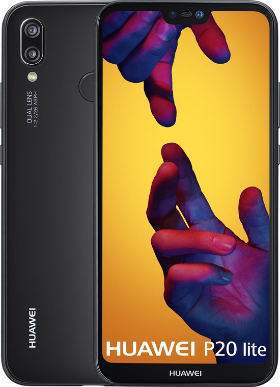 Huawei P20 Lite - 64GB - Zwart 